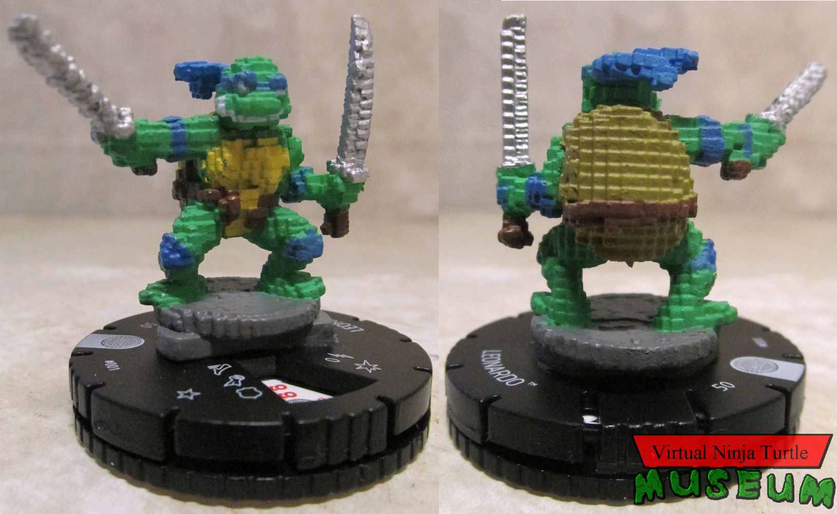 001 Leonardo (video game) front and back