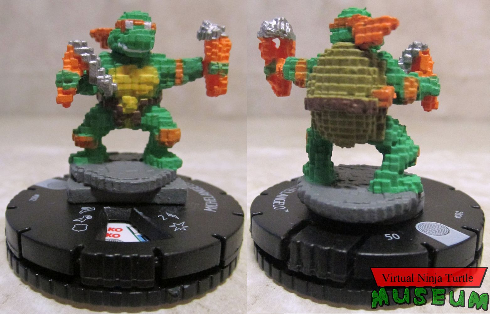 002 Michelangelo (video game) front and back