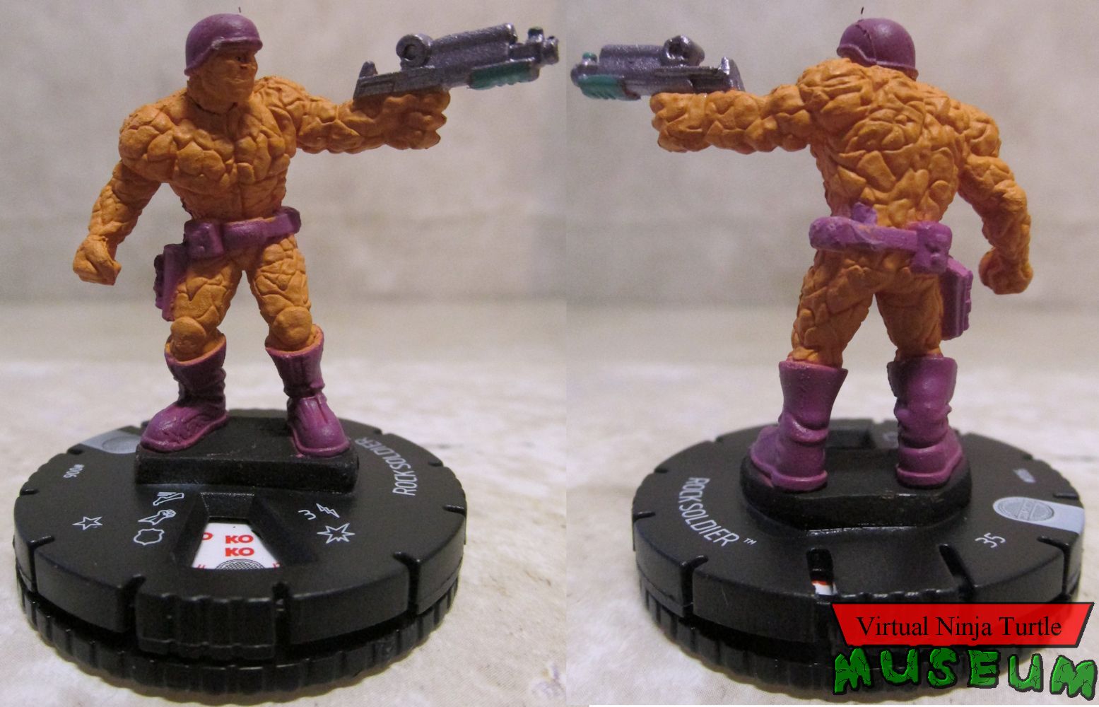 006 Rock soldier (1987 Series) front and back