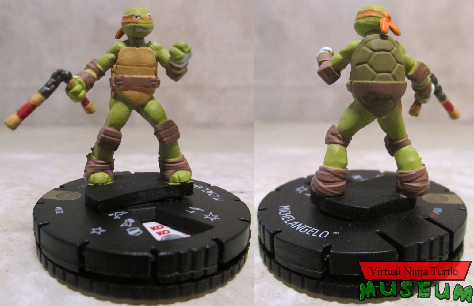 032 Michelangelo (2012 Series) front and back