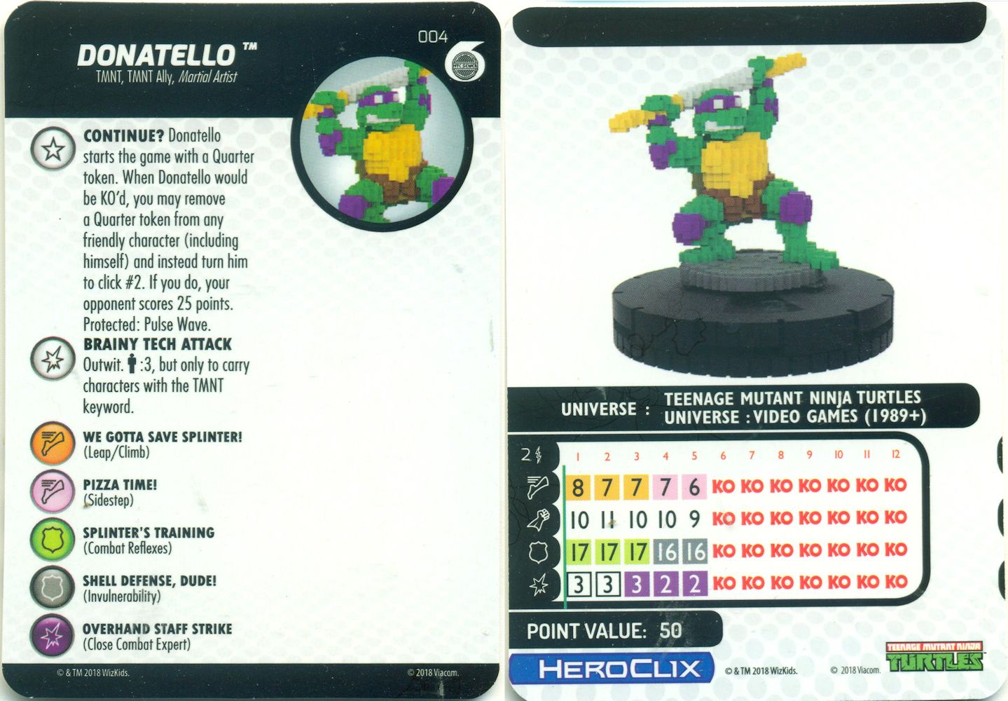 Donatello 004 front and back