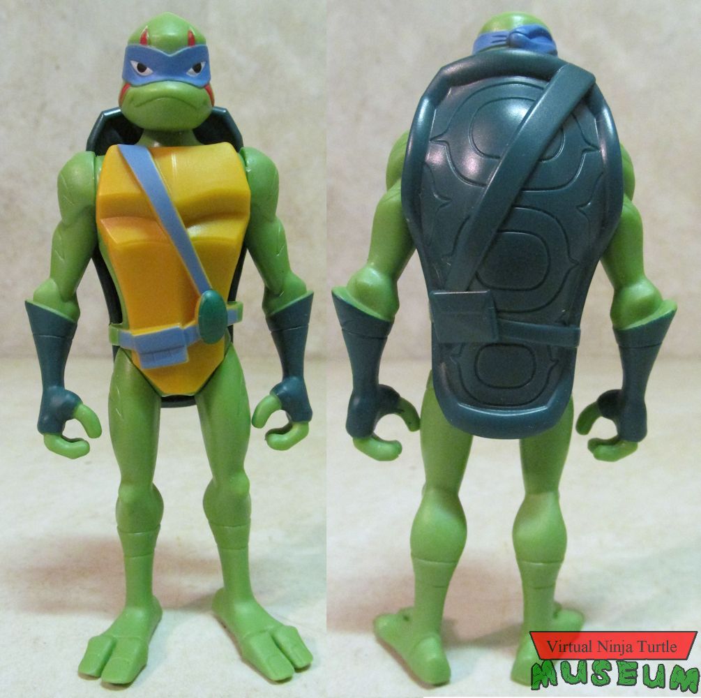 Rise of the TMNT Leonardo front and back