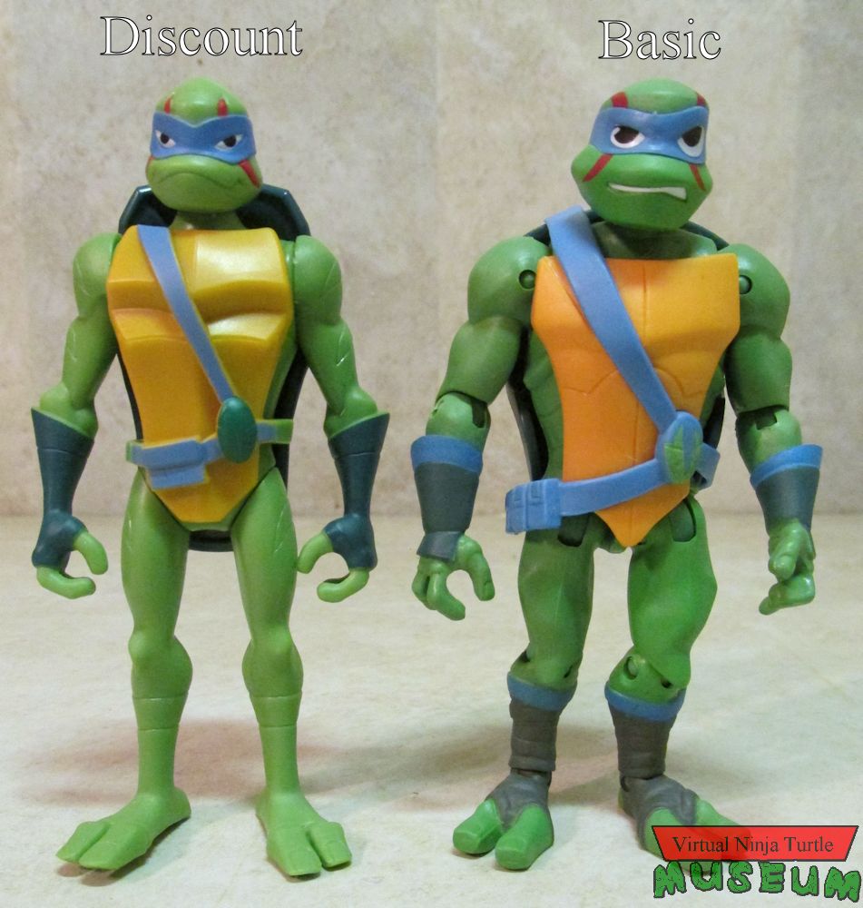 Rise of the TMNT Leonardo comparison