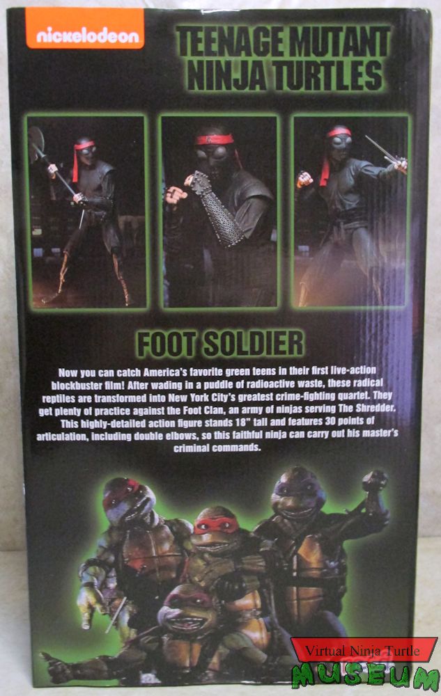Foot Soldier box back