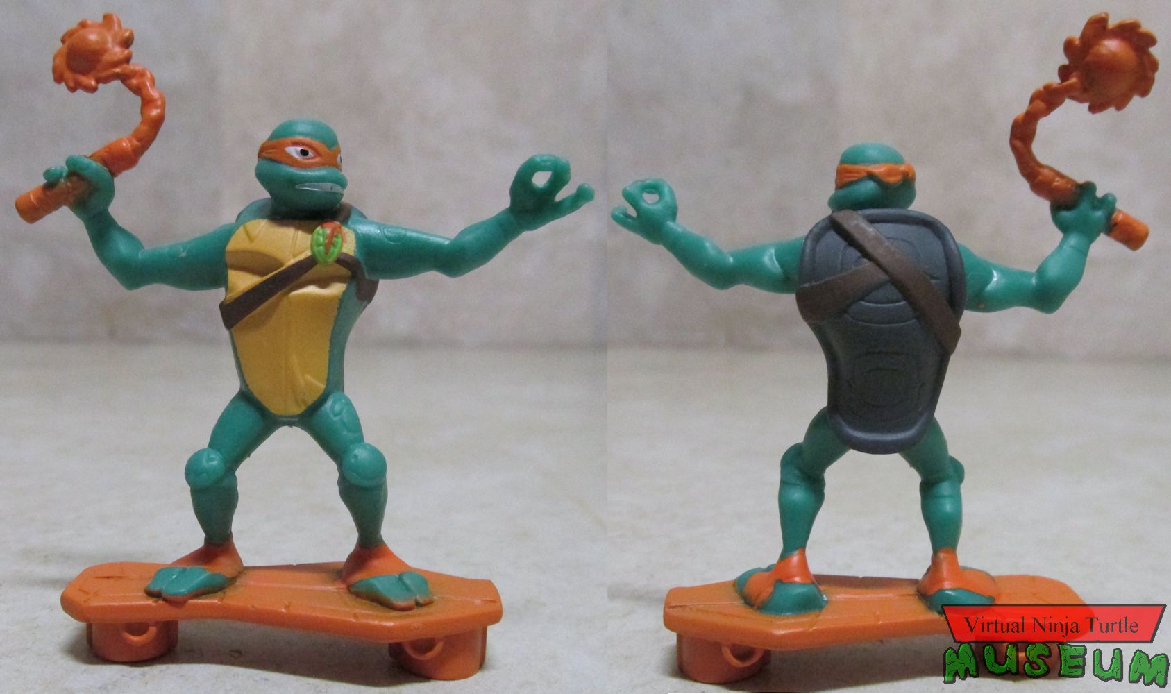 Michelangelo mini front and back