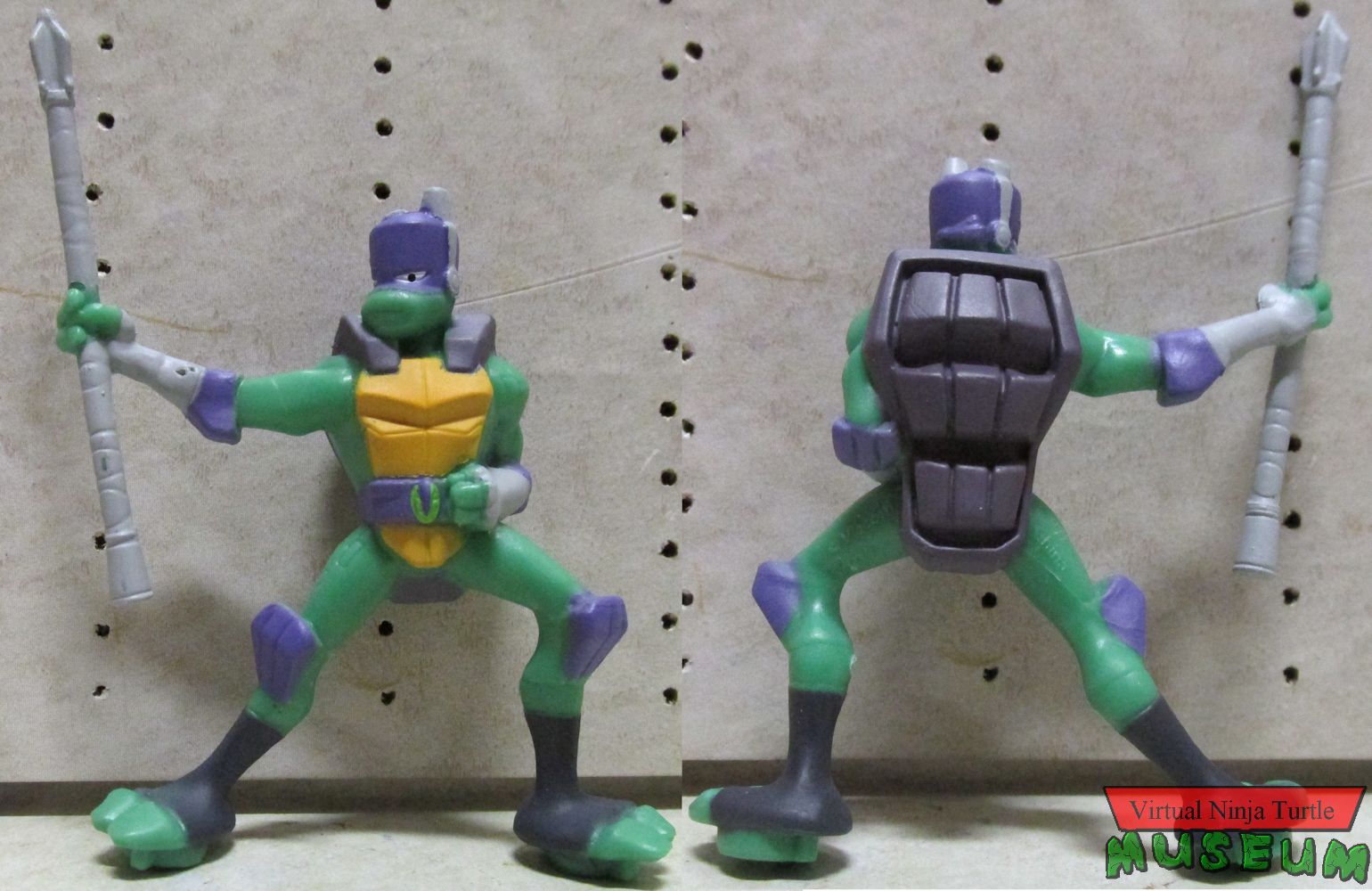 Donatello mini front and back