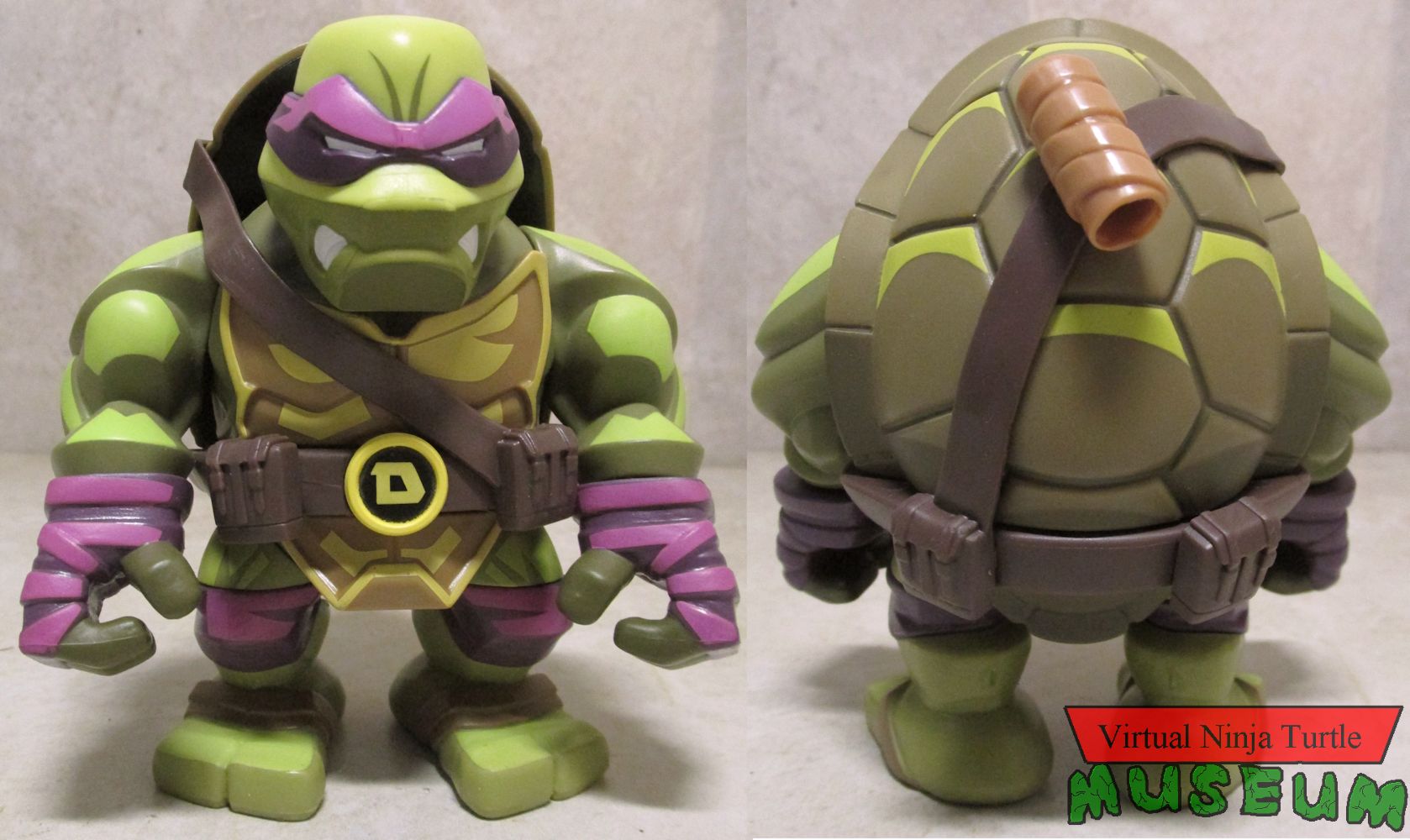 Shadow Ninja Donatello front and back