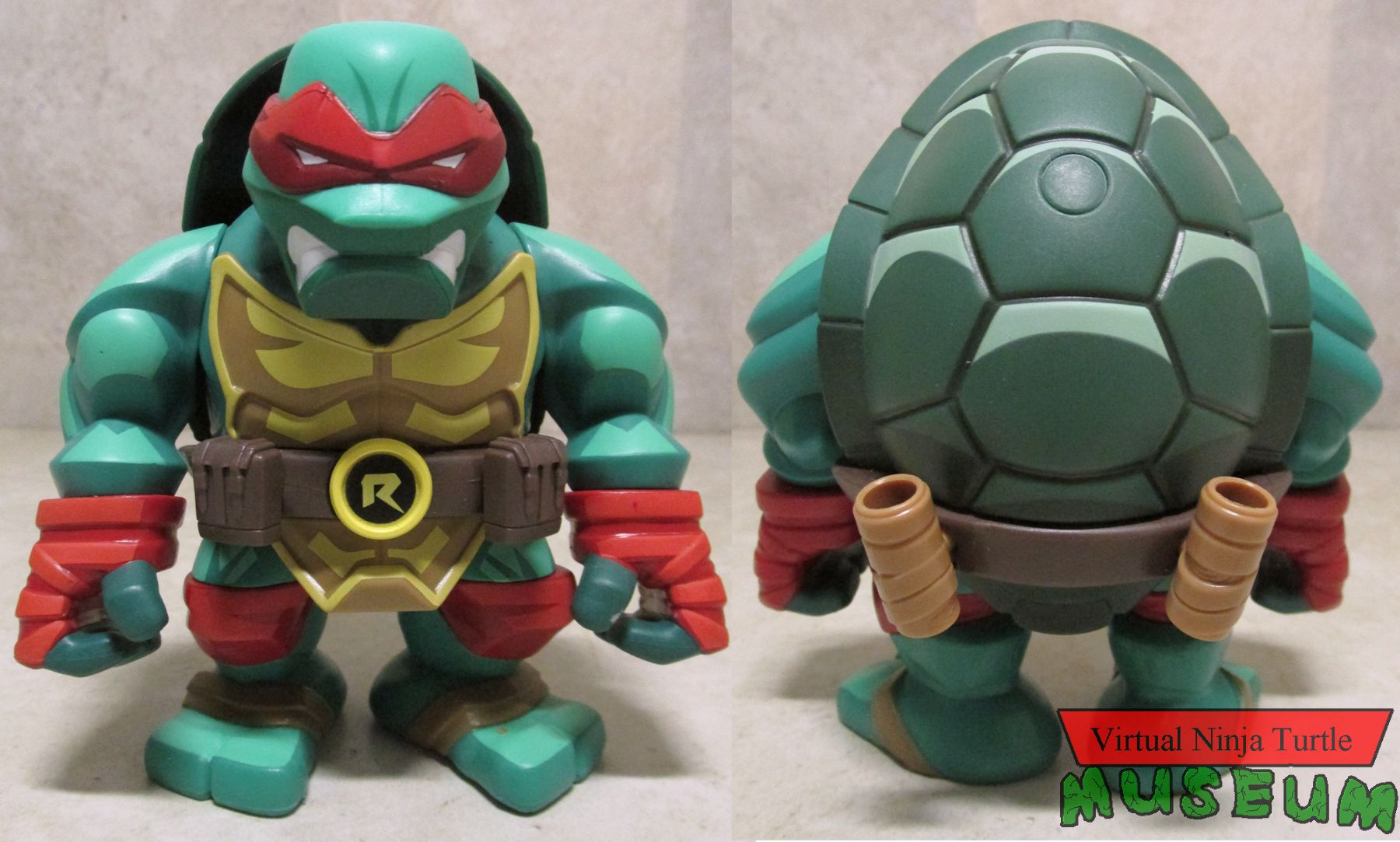 Shadow Ninjas Raphael front and back