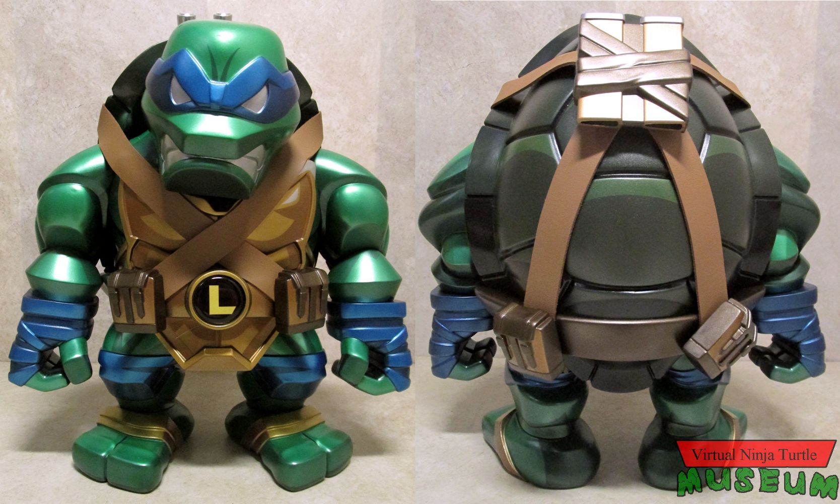 Metallic Edition Leonardo front and back