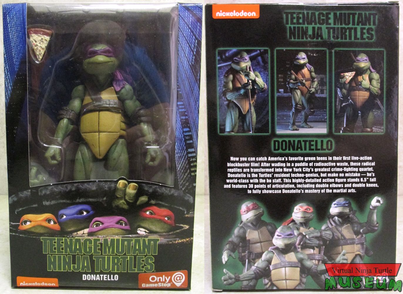 Gamestop box front and back