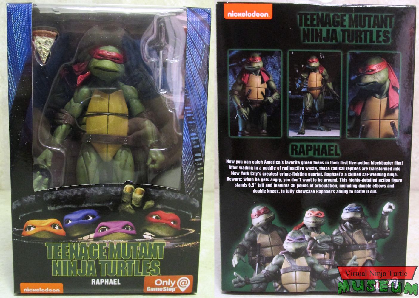 Gamestop box front and back