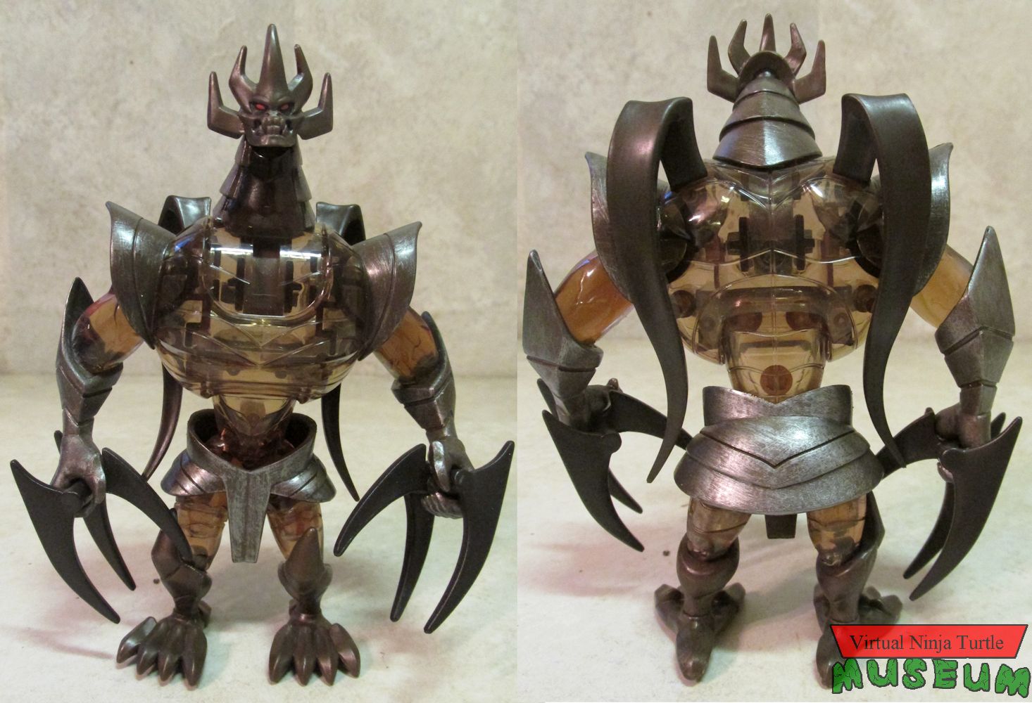 SDCC Shredder front and back