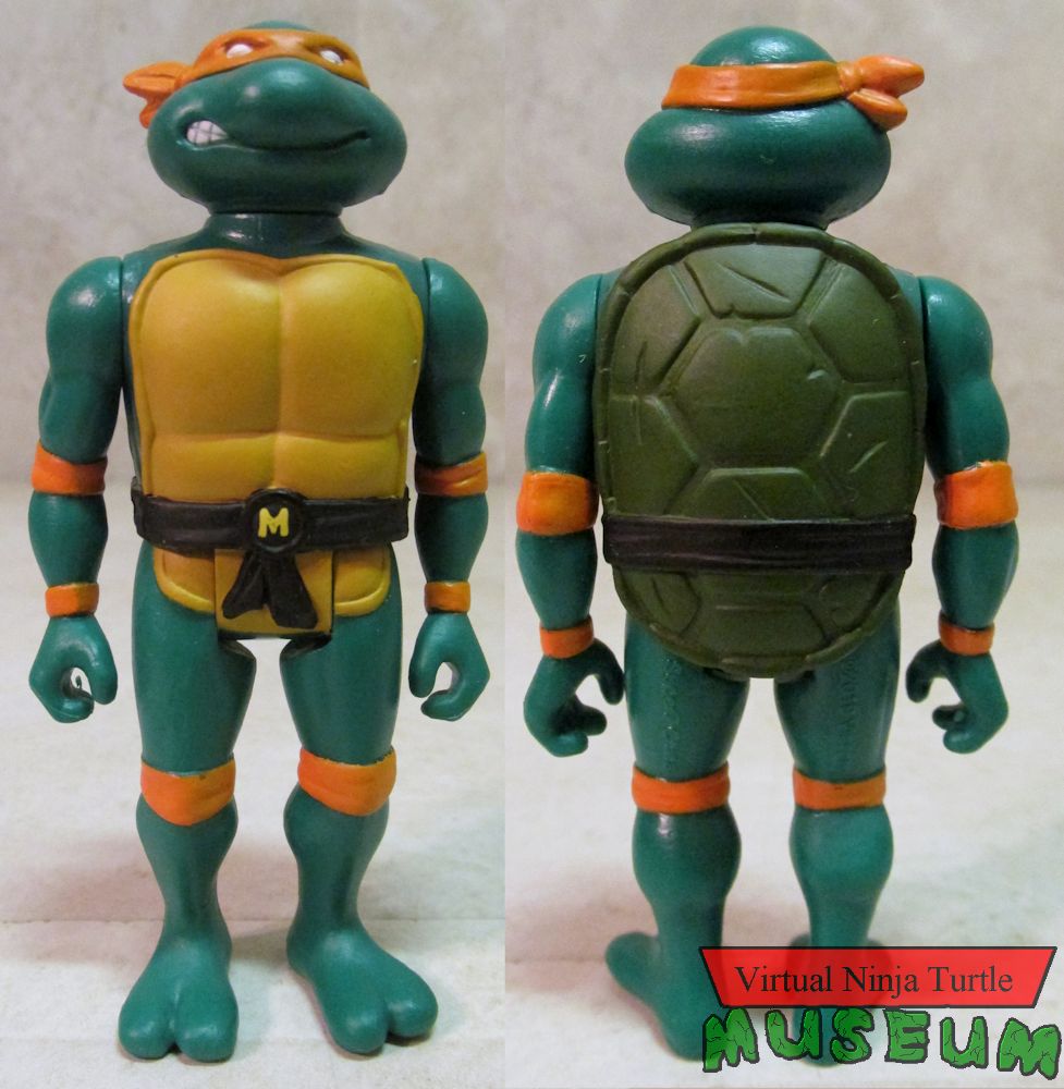 Reaction Michelangelo front and back