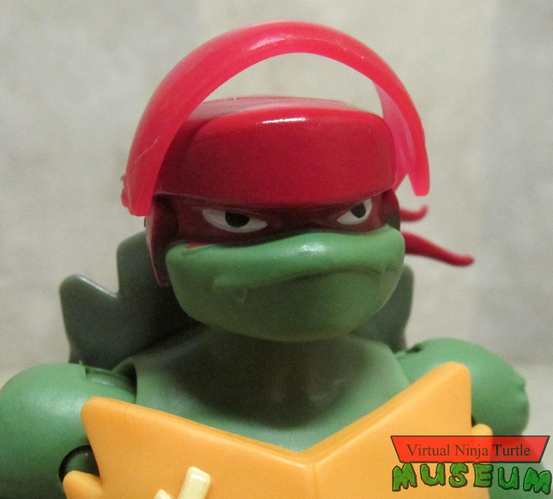 Shell Hog Raphael with visor up