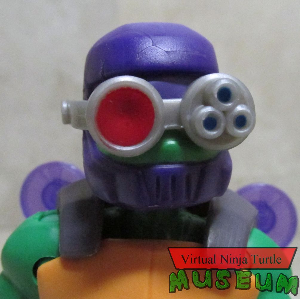 Shell Hog Donatello with visor down