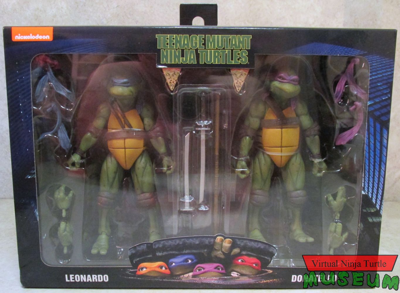 Leonardo & Donatello box front