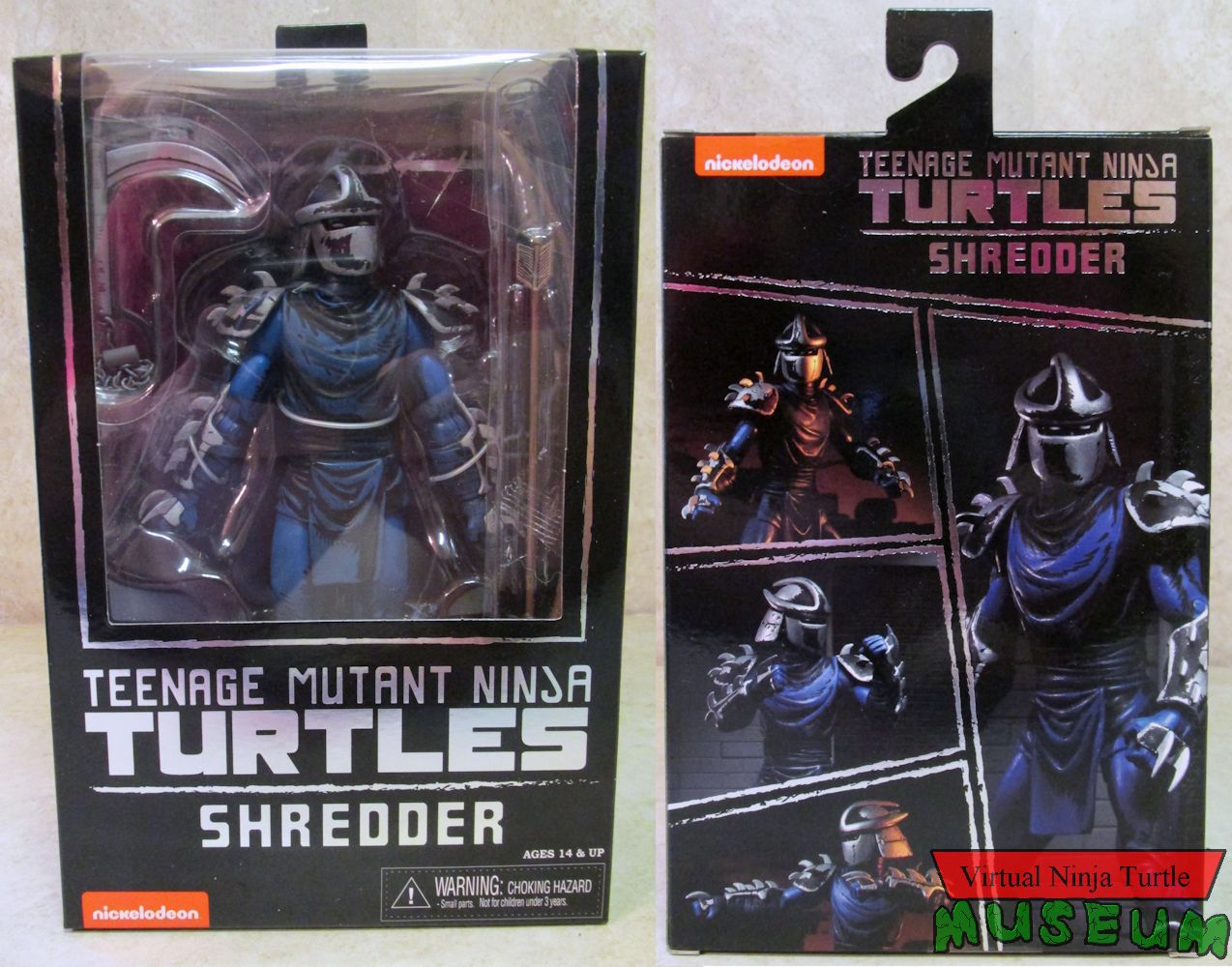 Shredder MIB front and back