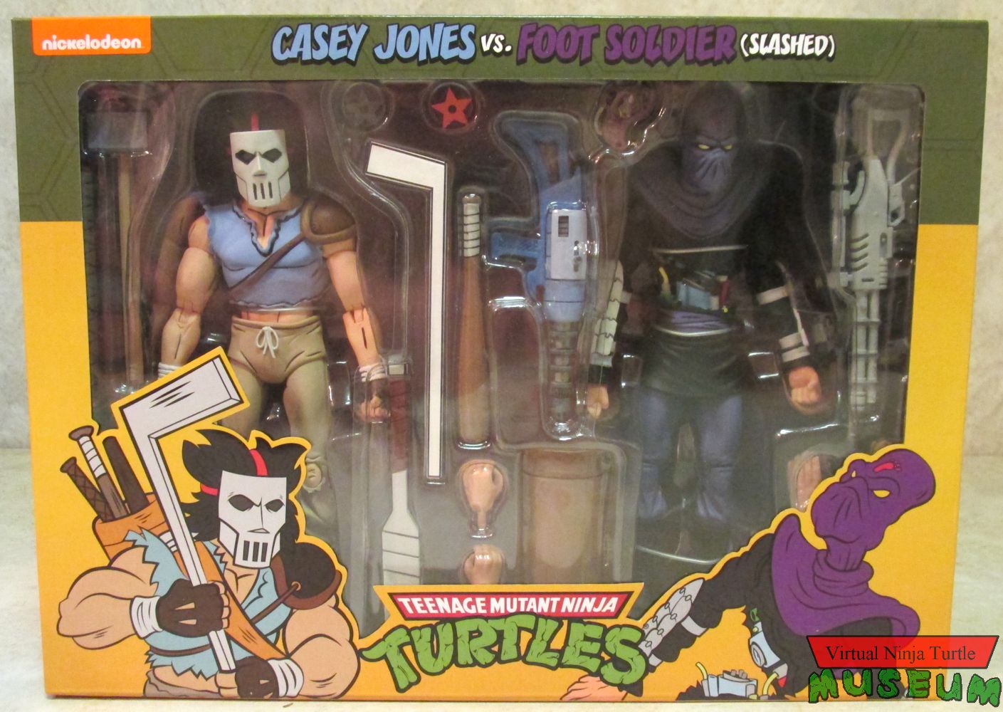 casey jones & Foot Soldier box front