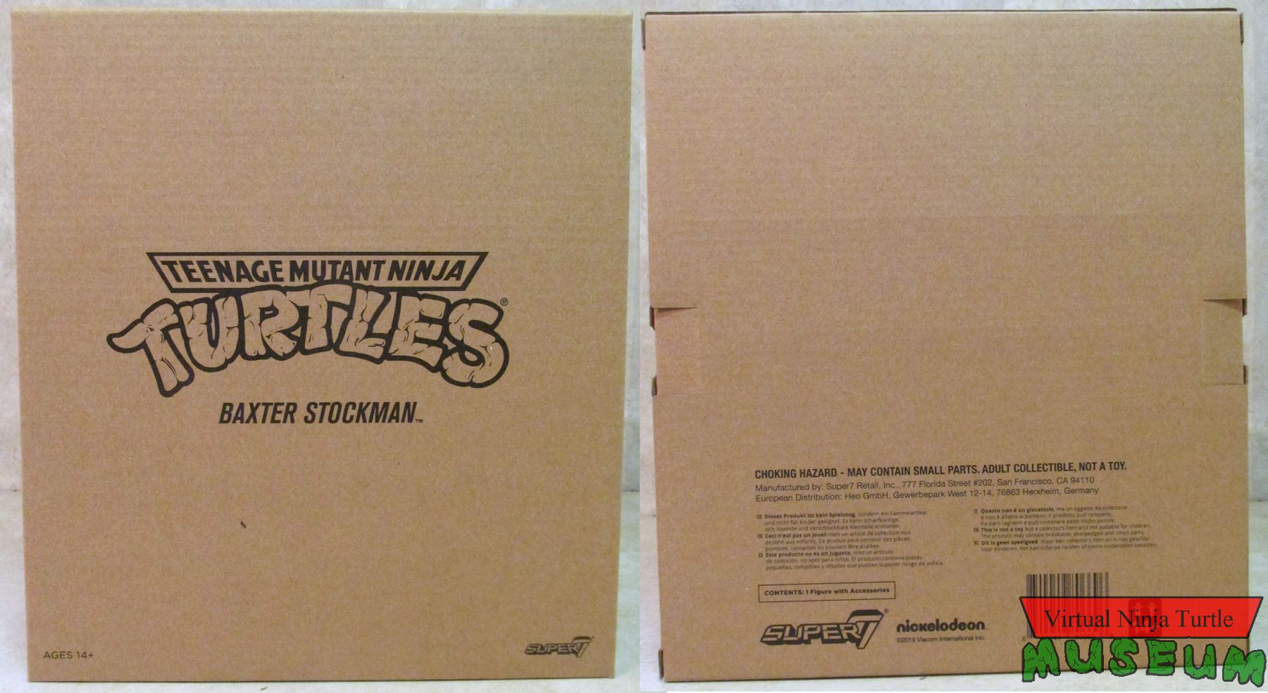 Shipper Box front and back