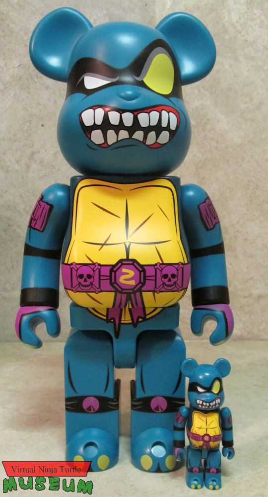 100% and 400% Slash Be@rbricks