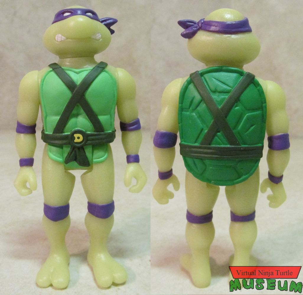 Ooze Powered Donatello front and back