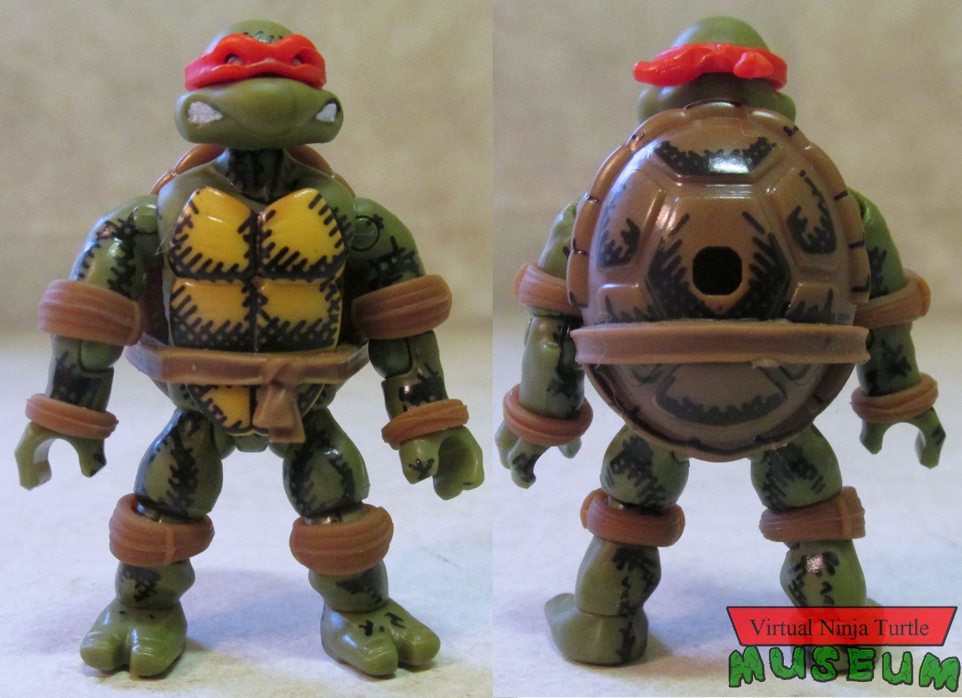 Heroes Series 6 Raphael front and back