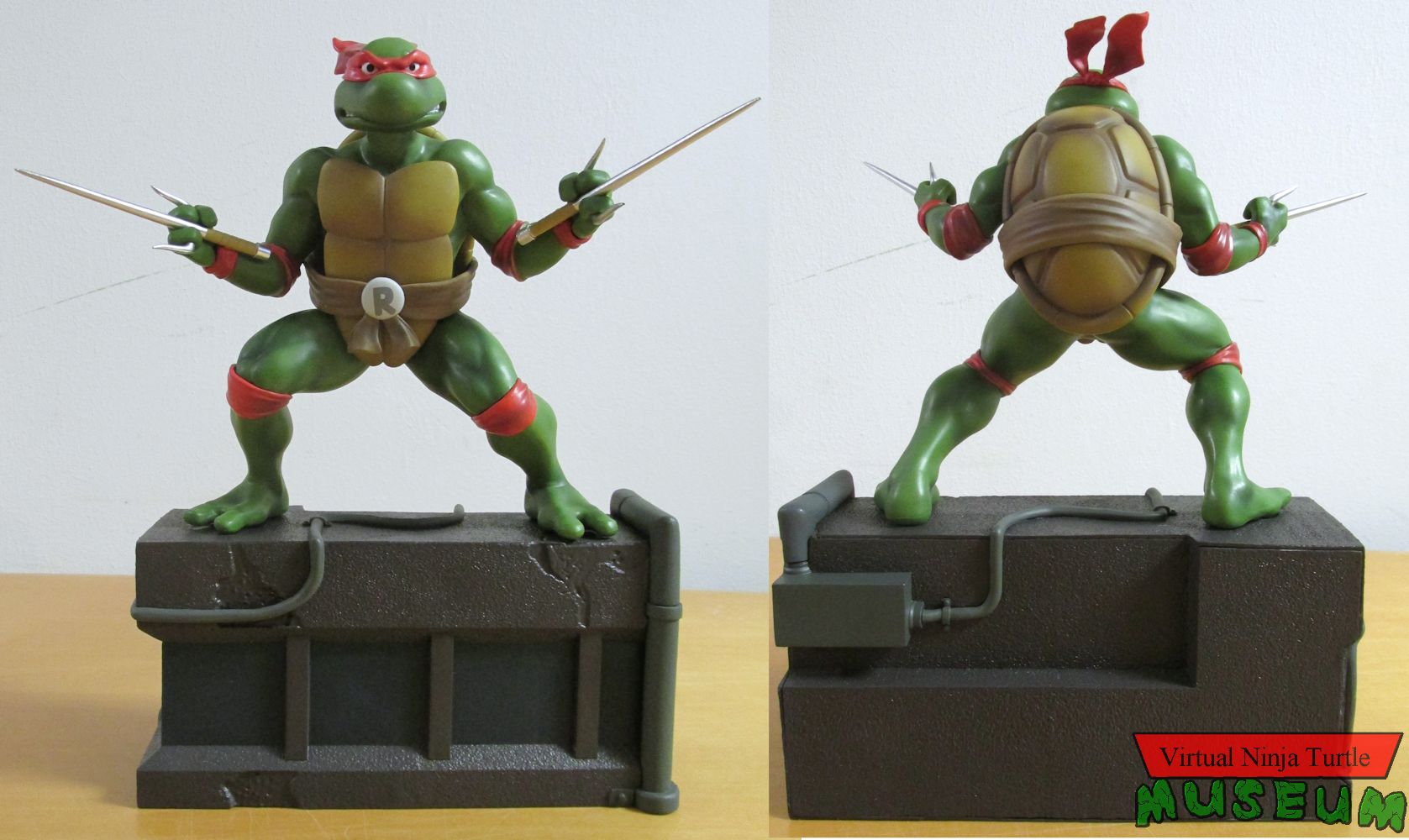 Raphael front and back