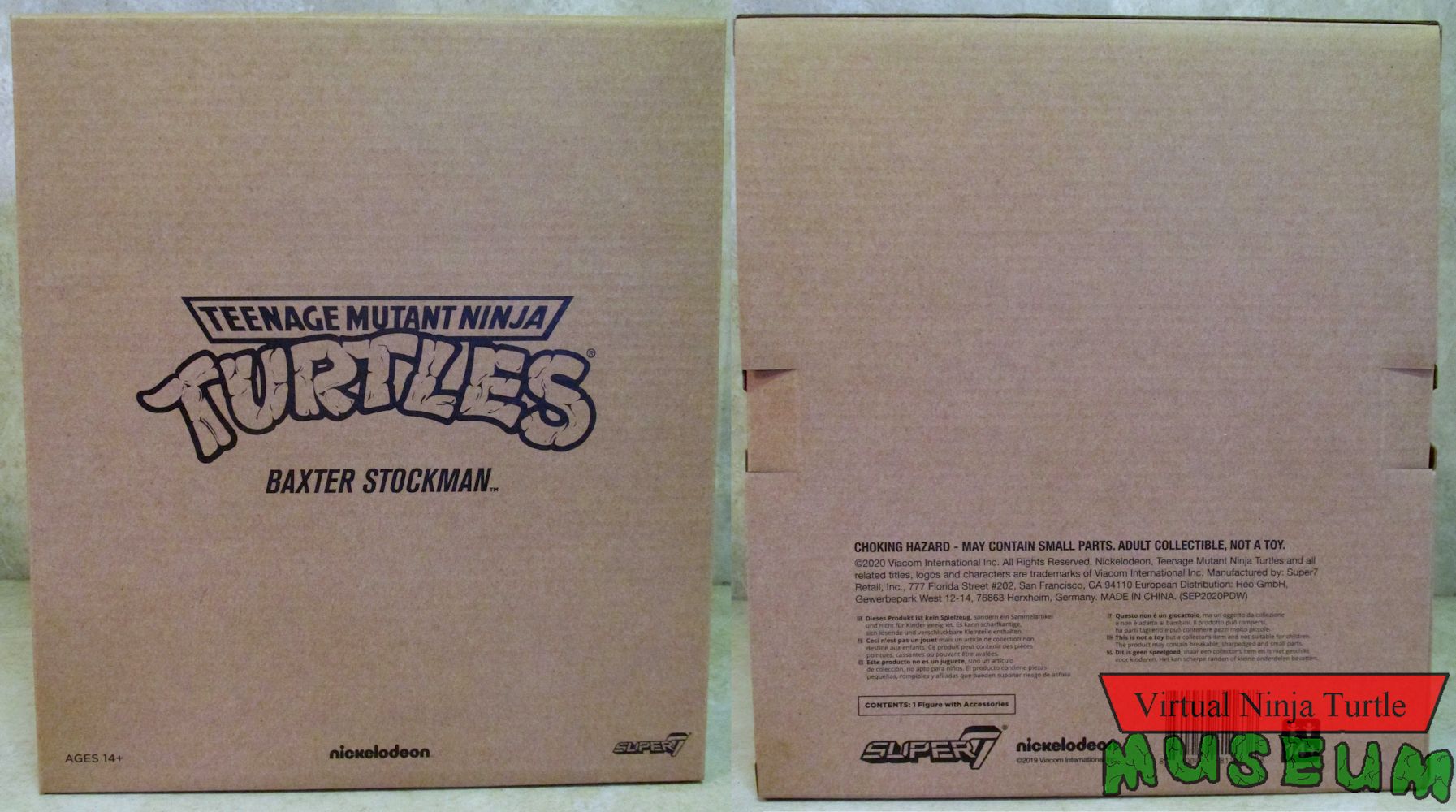 Shipper Box front and back