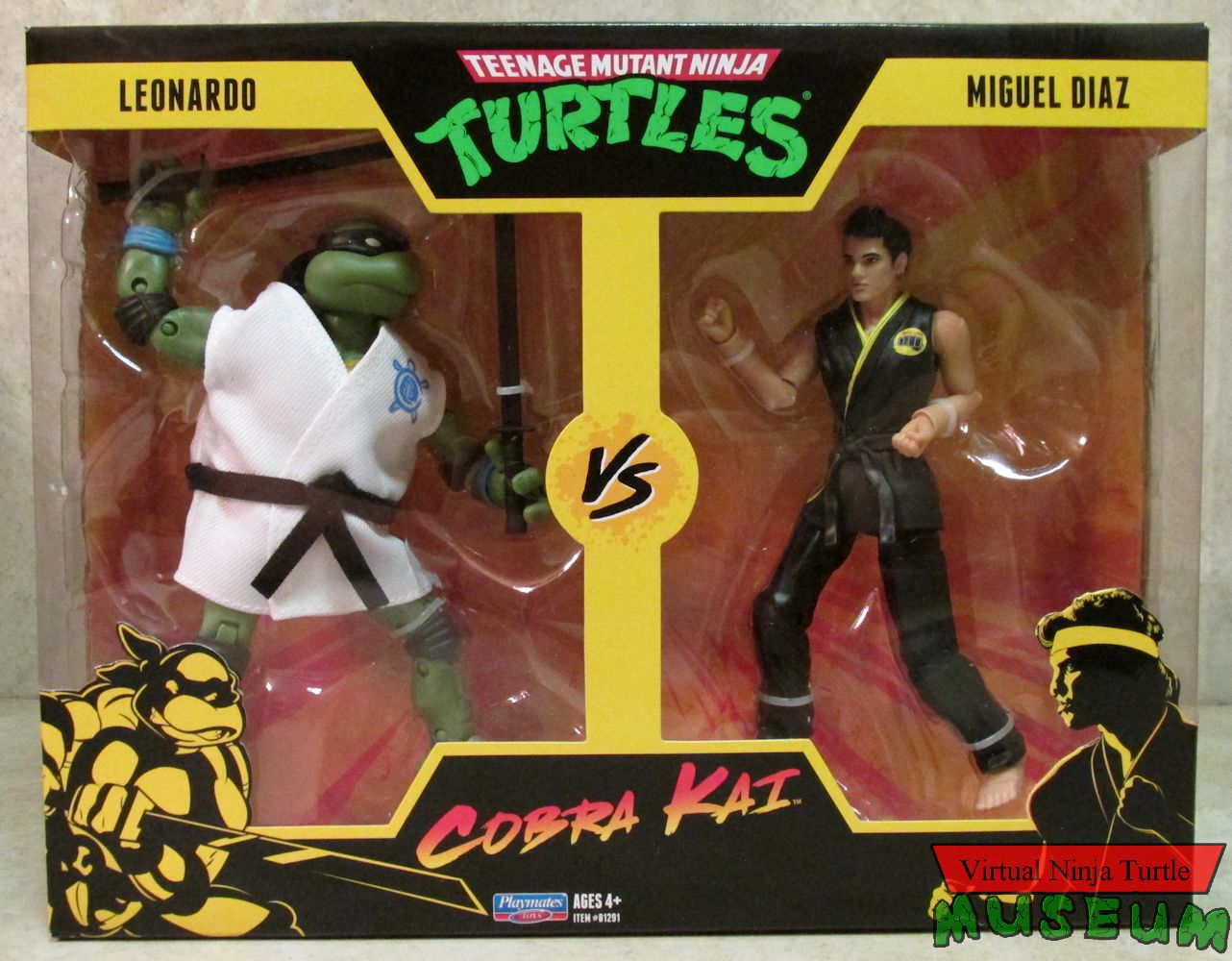 Leonardo vs Miguel Diaz box front
