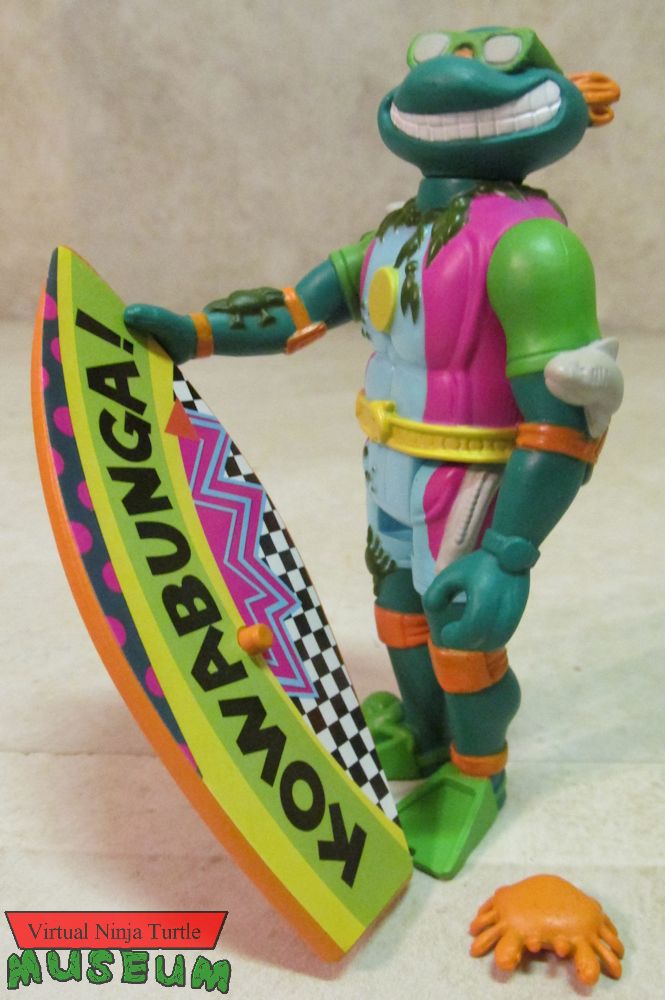 Sewer Surfer Michelagelo with accessories