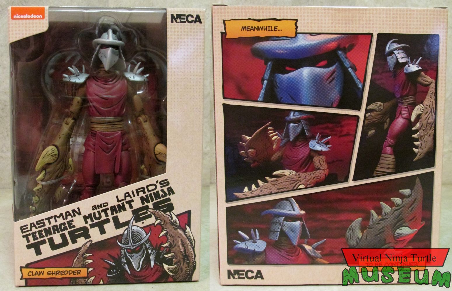 Claw Shredder MIB front and back