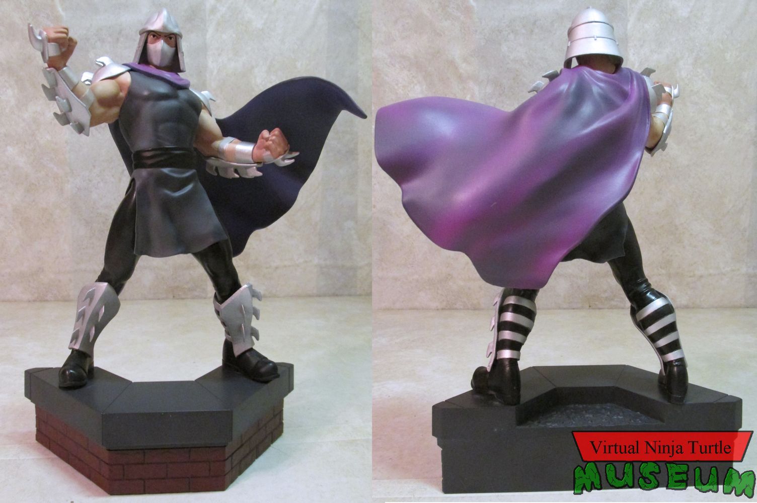 Shredder front and back