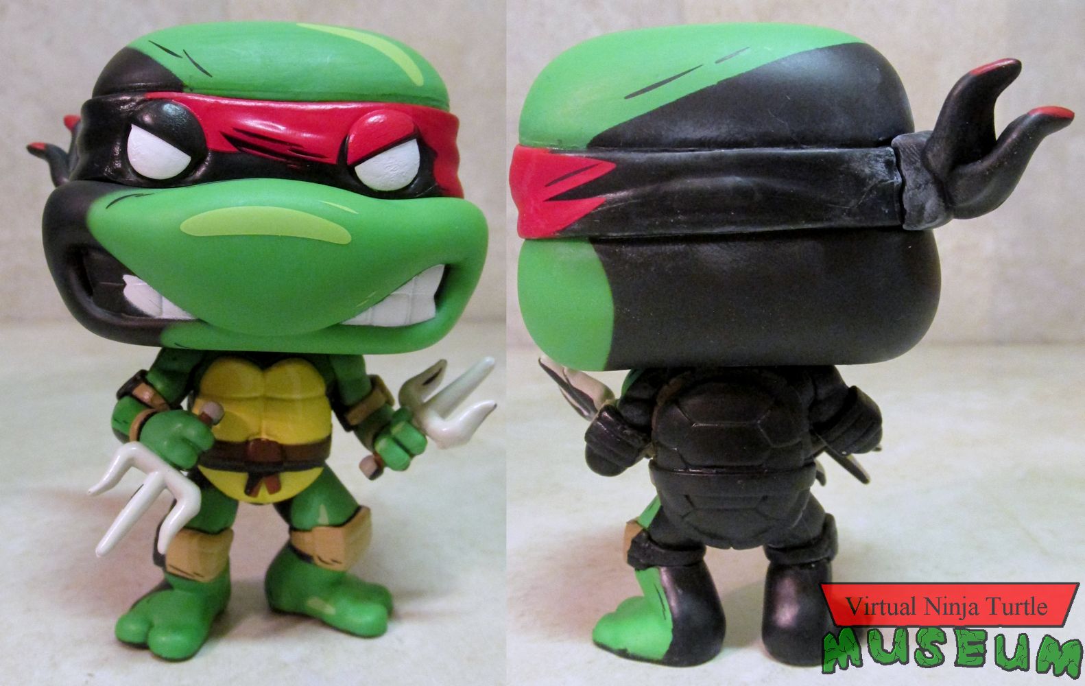 Raphael front and back