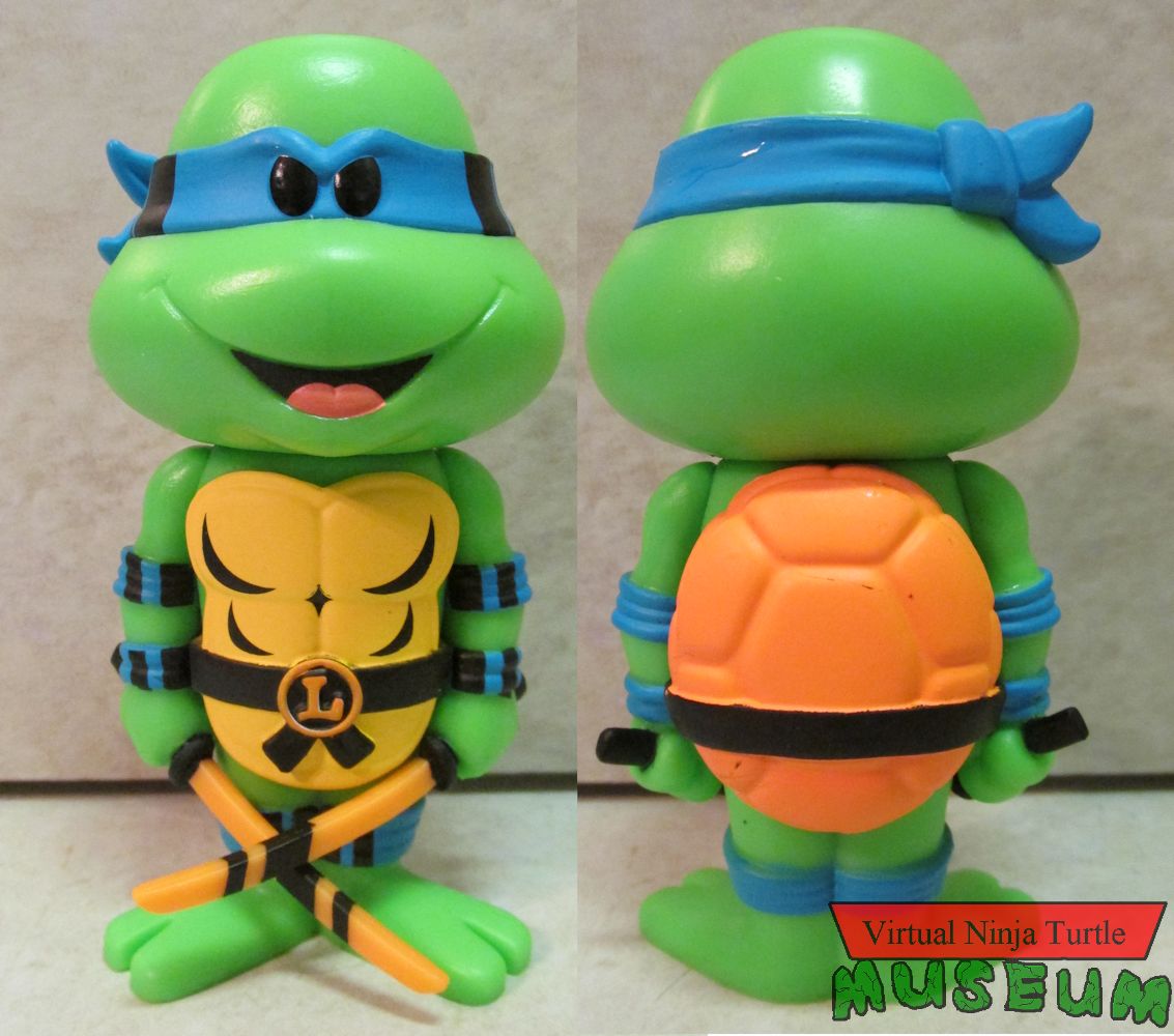 Leonardo front and back