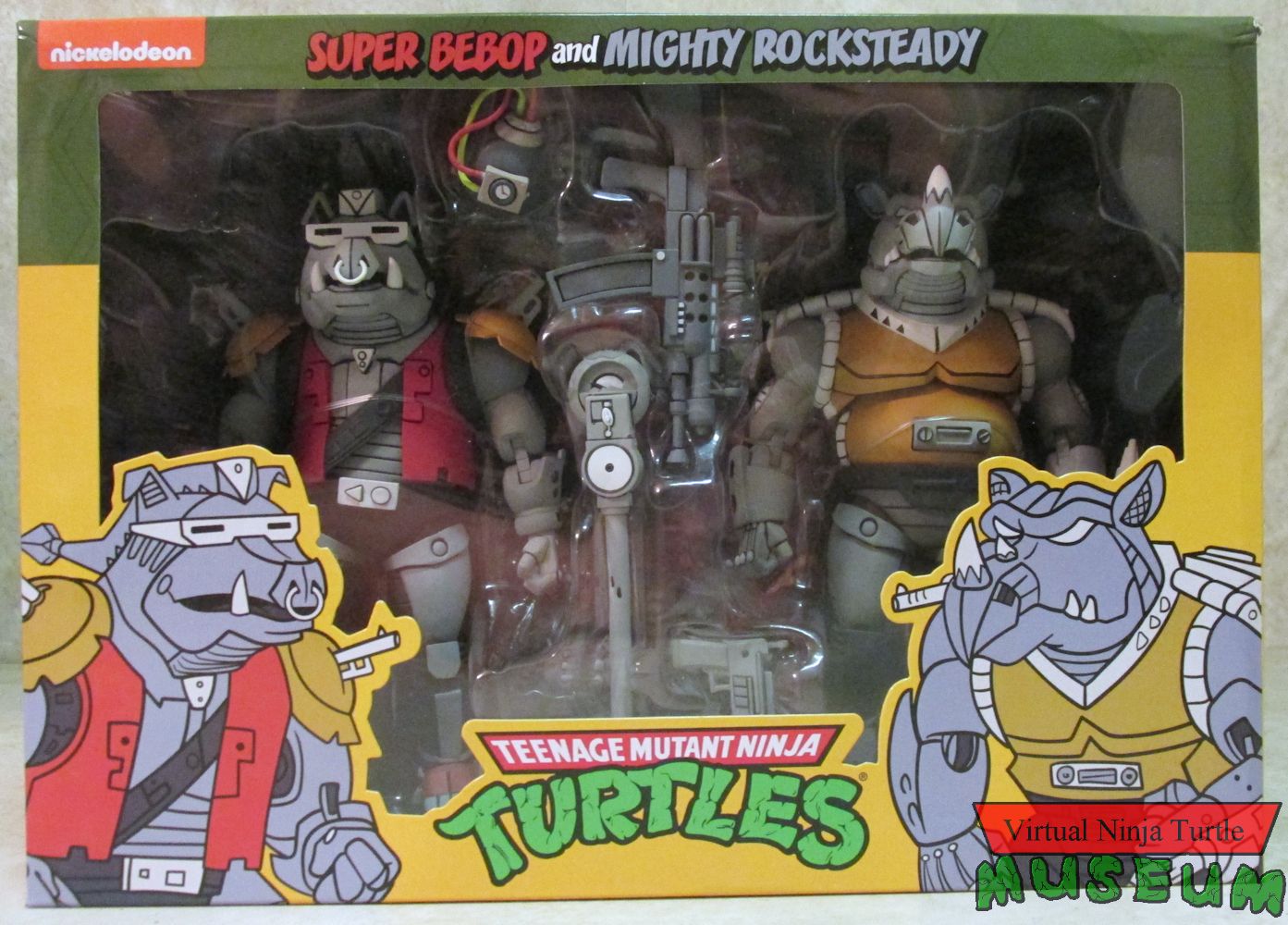 Super Bebop and Mighty Rocksteady box front