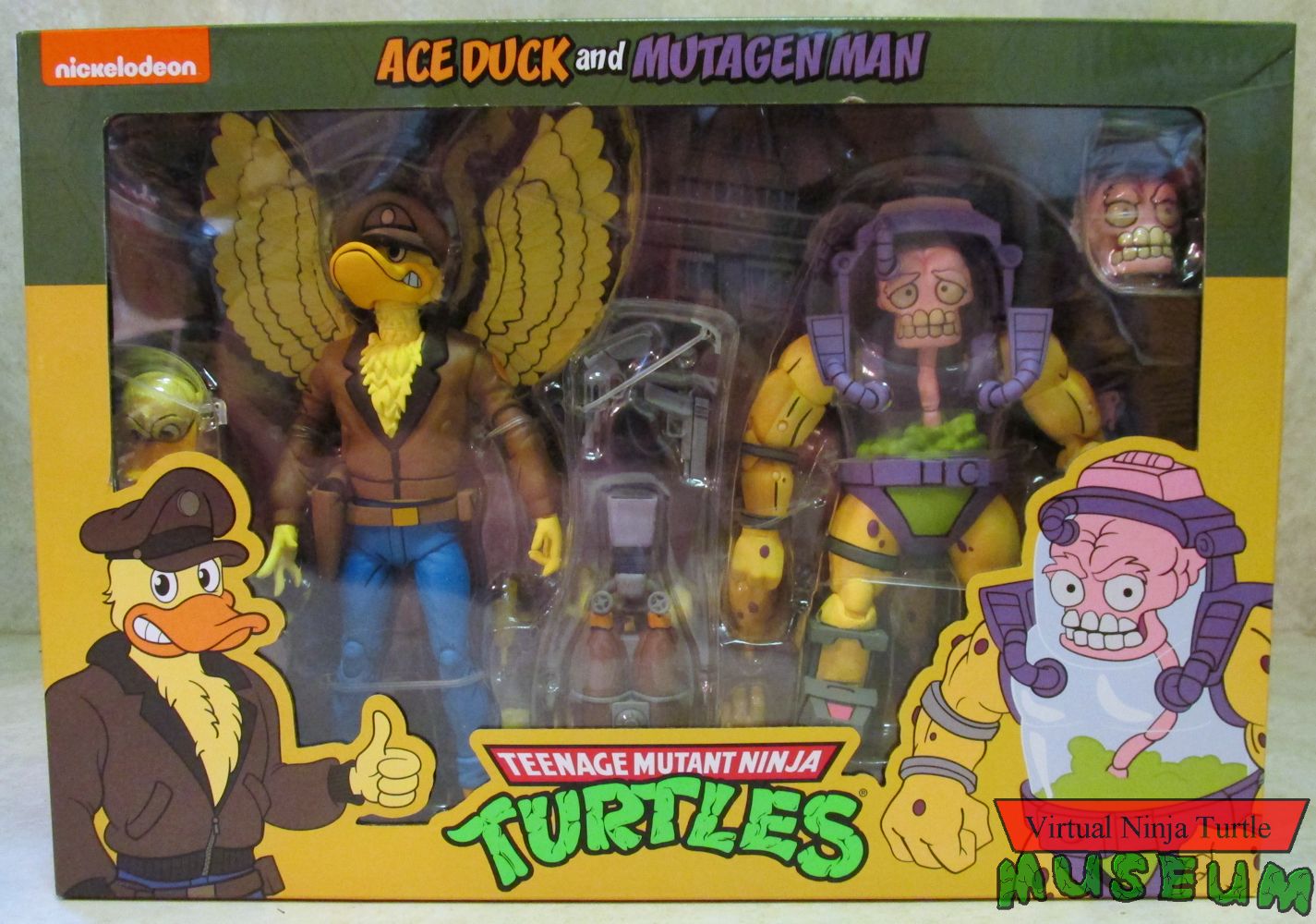 Ace Duck and Mutagen Man box front