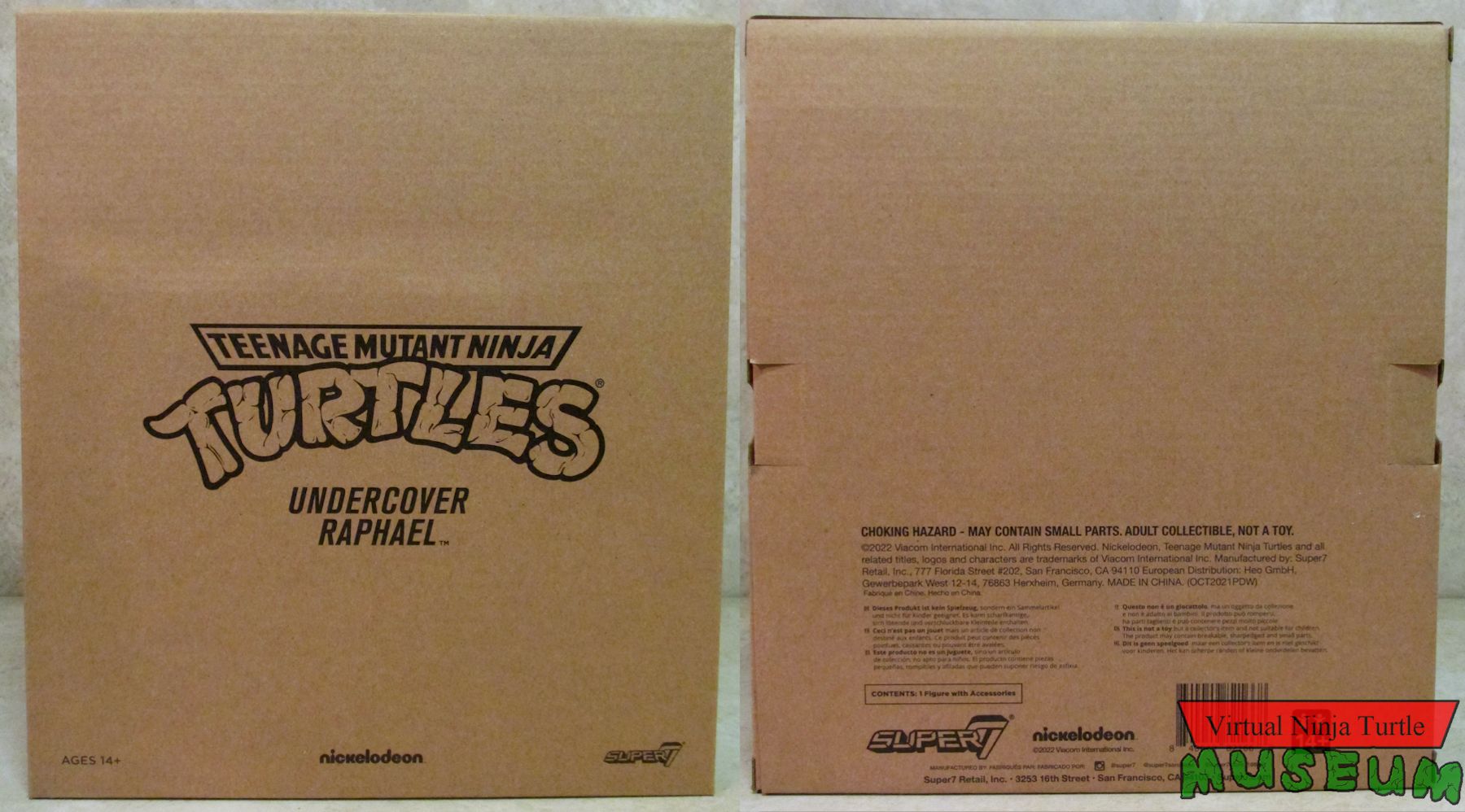 Shipper Box front and back