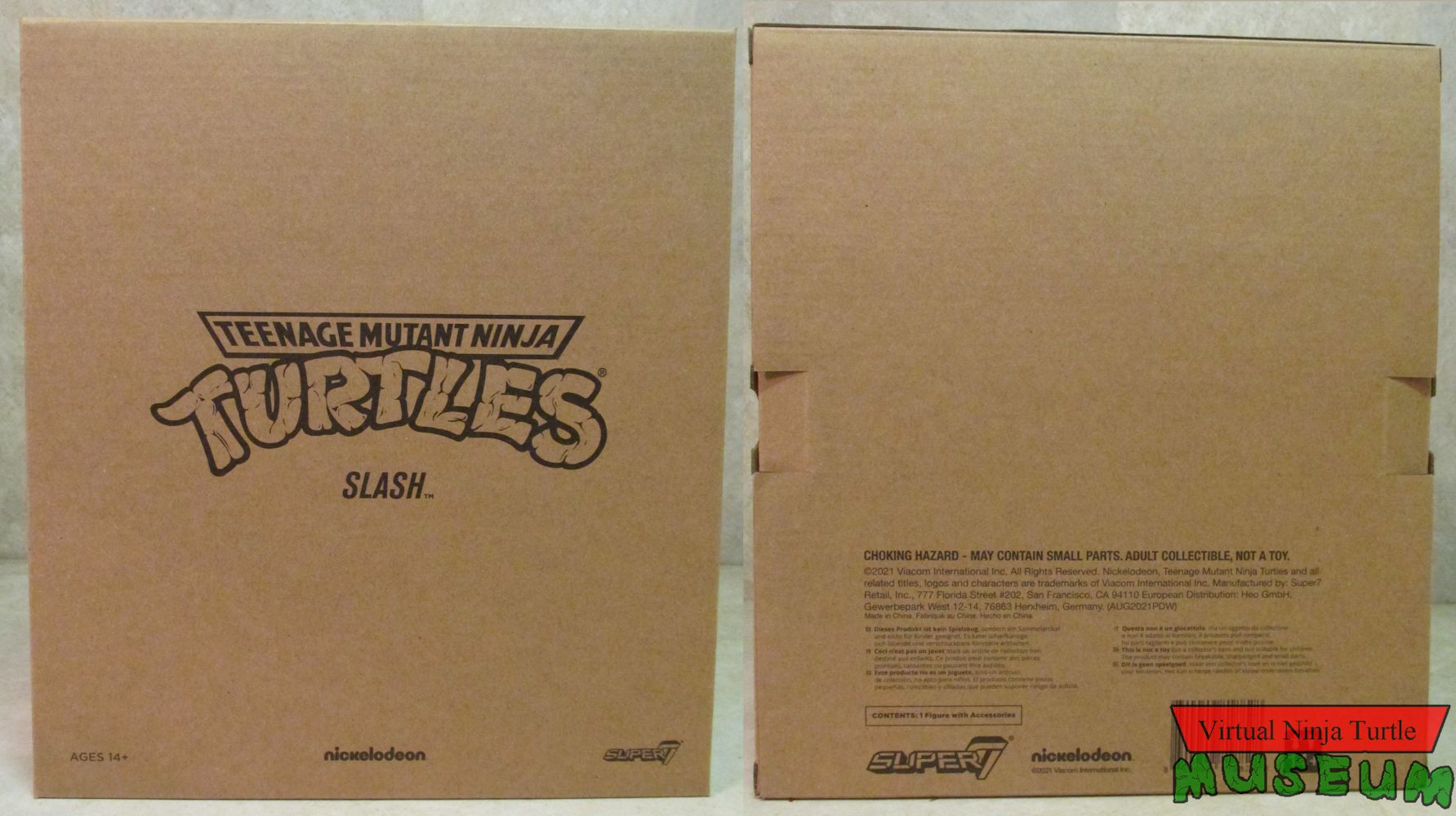 Shipper Box front and back