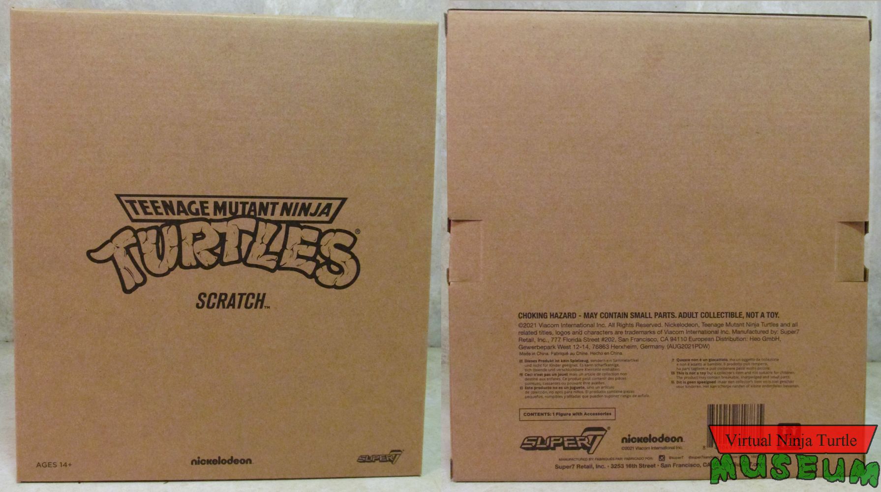 Shipper Box front and back