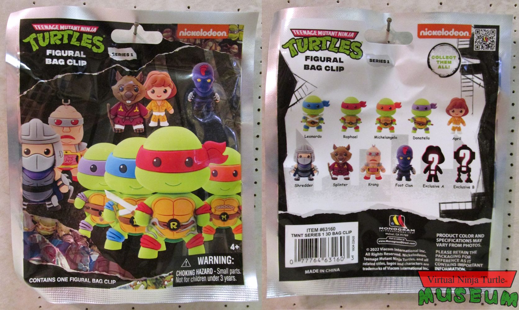 blind box front and back