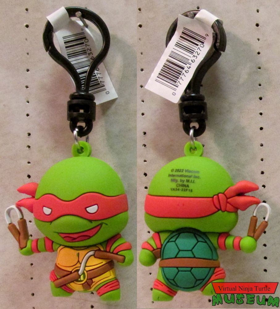 Monogram Michelangelo Bag Clip front and back