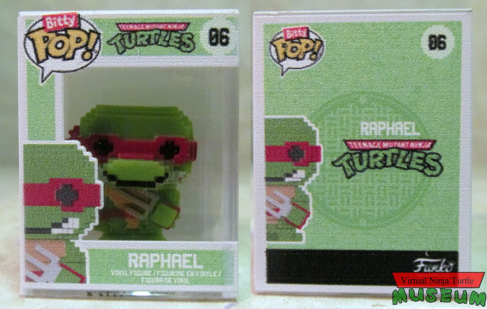 8Bit Raphael in case front and back