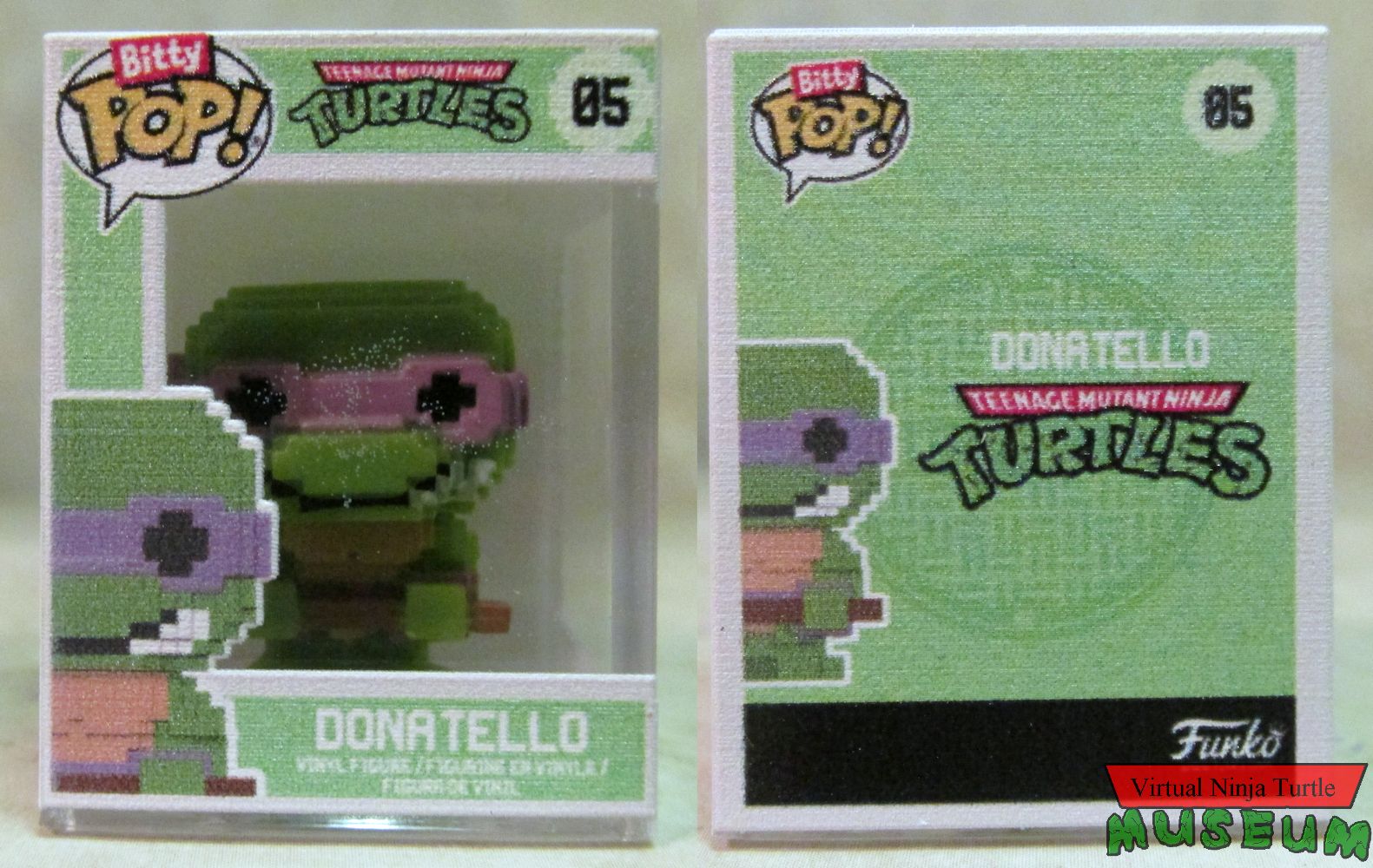 8Bit Donatello in case front and back