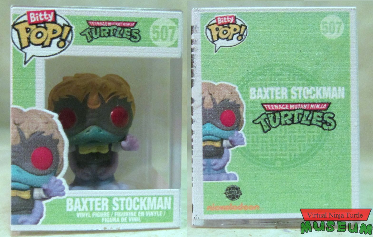 Baxter Stockman in case front and back