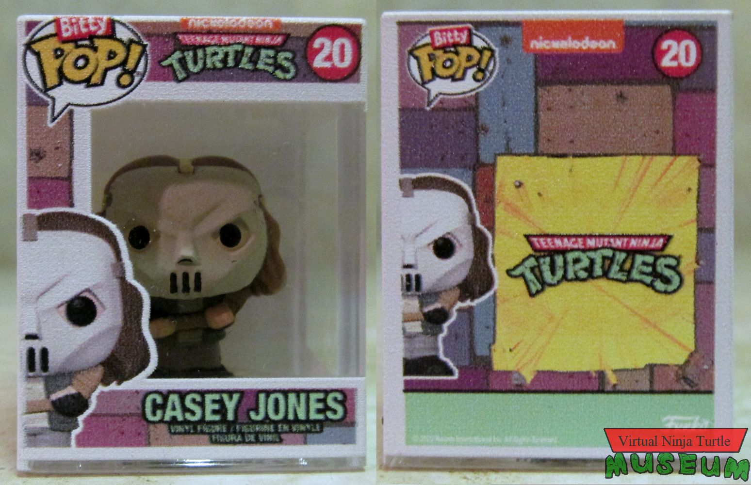 Casey Jones in case front and back