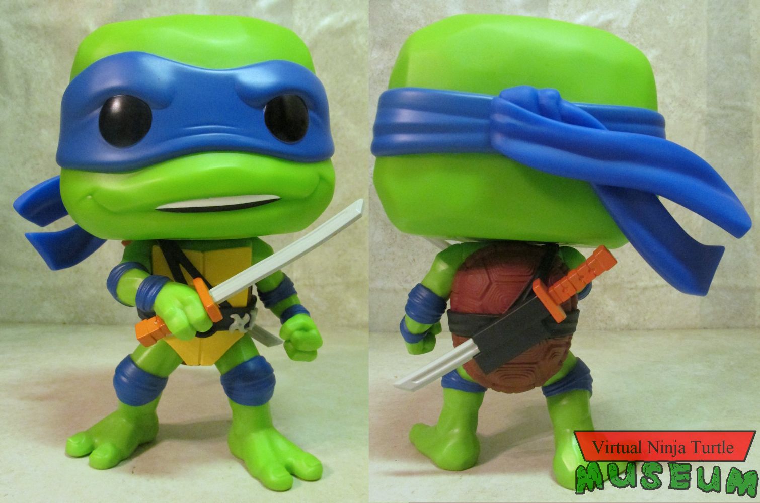 Giant Leonardo front and back