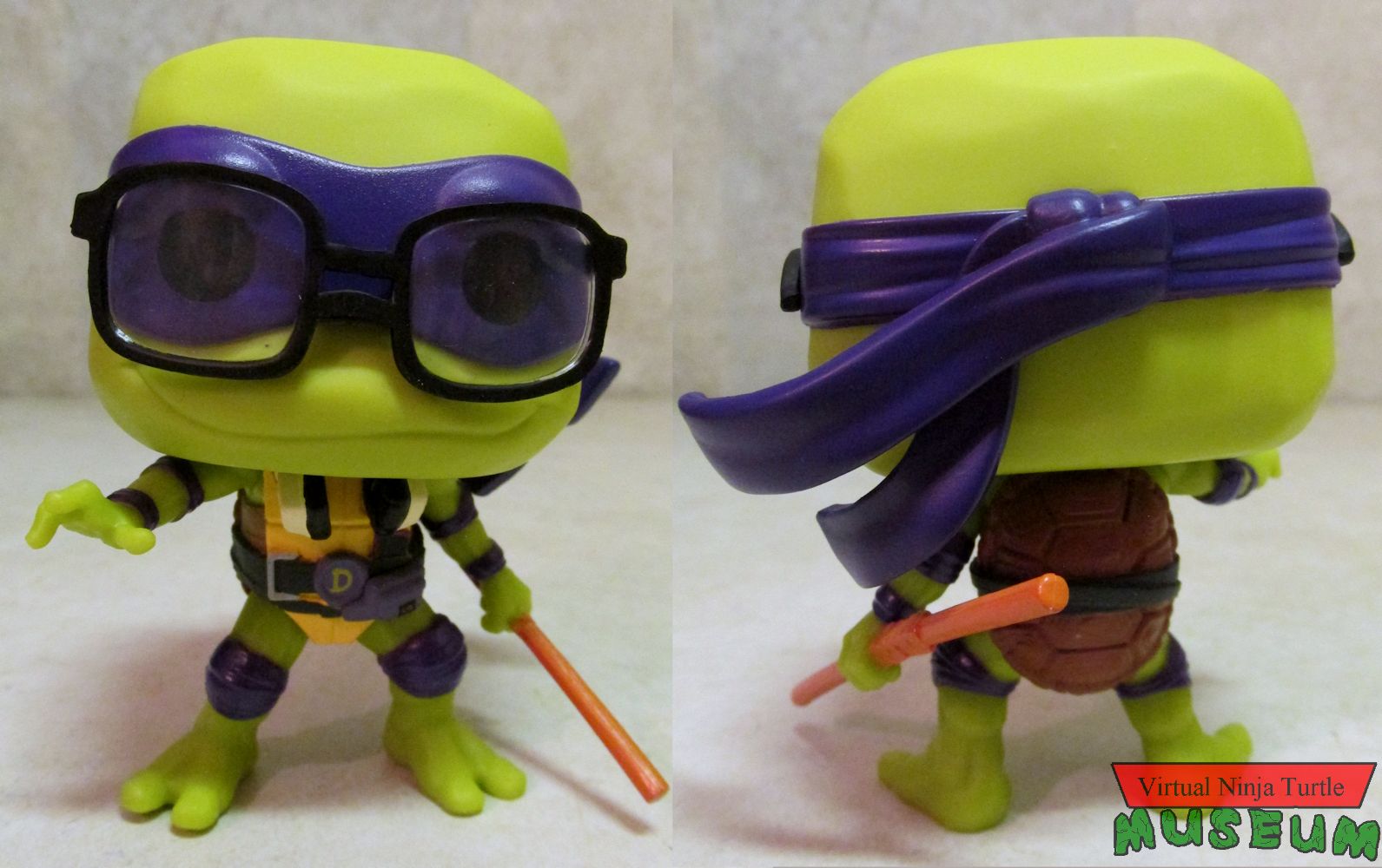 Donatello front and back