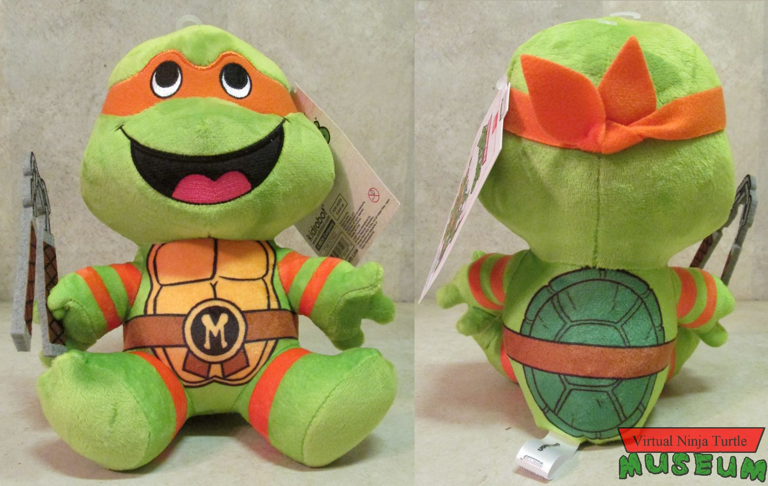 Phunny Michelangelo Plush front and back