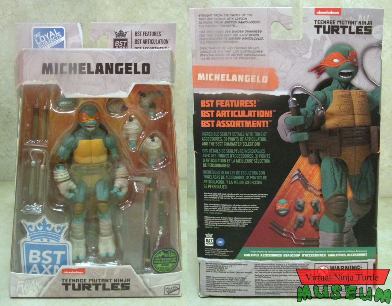 package front and back