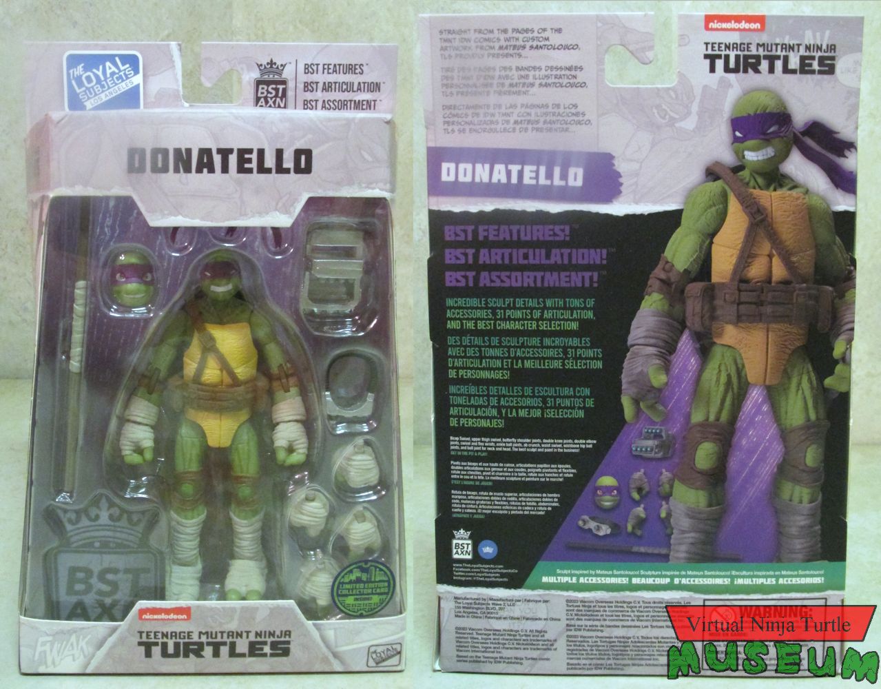 package front and back